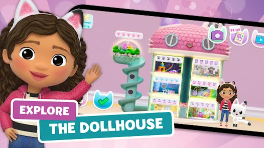 Gabbys Dollhouse: Games &amp; Cats screenshot #3