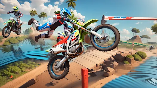 Motocross Bike Racing Game screenshot #2