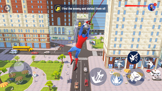 Spider Fighting: Hero Game screenshot #1