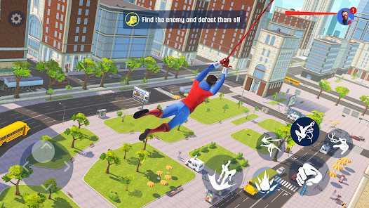 Spider Fighting: Hero Game screenshot #3