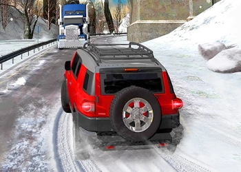 Heavy Jeep Winter Driving